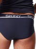 Skiny 6er Pack Brasil Slip in crown blue