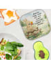 Mr. & Mrs. Panda Coaster Hase Pommes Design mit Spruch in Weiß