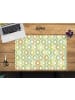 cover-your-desk.de  Schreibtischunterlage – “Muster in oliv-grün“ (L)60 x (B)40 