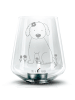 Mr. & Mrs. Panda Windlicht Glas Hund Dame ohne Spruch in Transparent