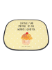 Mr. & Mrs. Panda Hitzeschutz Auto Cupcake mit Spruch in Gelb Pastell