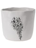 Home&Styling Collection Blumentopfabdeckung in weiß
