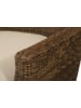 GMD Living Gartenliege SUN Daybed mit Beistelltisch in Farbe Braun