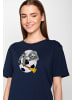 GreenBomb T-Shirt Football Sloth in Marineblau