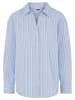 Urban Classics Urban Classics Blusen in powderblue/white