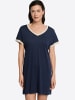 Hanro Nachthemd Laura in deep navy