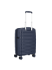 D&N Travel Line 4500 4 Rollen Kabinentrolley S 55 cm mit Dehnfalte in darkblue