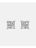 Diamant L'éternel Ohrstecker aus 375 Weißgold mit Diamant