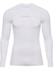 Hummel T-Shirt "Hmlbl Performance Tee L/S" in Weiß