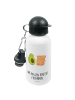 Mr. & Mrs. Panda Sportflasche Avocado Toast mit Spruch in Weiß
