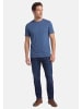 Redmond T-Shirt Basic in Jeansblau