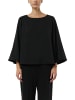 comma Blusenshirt in schwarz