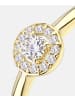 Vanlere Verlobungsring aus 375 Gelbgold mit Zirkonia