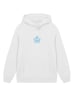 F4NT4STIC Hoodie Knut und Jan Scribble Logo in off-white