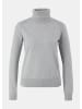 comma CI Strickpullover langarm in Grau