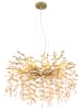 Globo lighting Luster "QUEENA" in gold