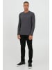 INDICODE Langarmshirt IDAmbrosius 45588MM Basic Langarmshirt in grau melange
