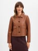 More & More Lederjacke in braun