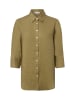 Marie Lund Leinenbluse Rihab in oliv - 0057