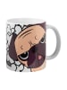 United Labels Bastian Bielendorfer Tasse - Mops Otto! Jetzt nicht! Kaffeetasse 320 ml in weiß