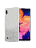 cadorabo Hülle für Samsung Galaxy A10 / M10 Glitter in Transparent mit Glitter
