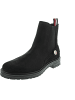 Tommy Hilfiger CCoin Flat Boot Chelsea Boot Schwarz