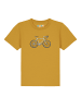 wat? Apparel T-Shirt Doodle Bike in Ocker