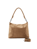 FREDs BRUDER Calm Schultertasche Leder 41 cm in milk coffee