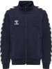 Hummel Kinder Trainingsjacke "Hmlmove Kids Classic Zip Jacket" in Blau