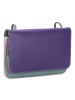 MYWALIT Travel Clutch Geldbörse Leder 19 cm  orchid
