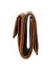 Greenburry Tornado Geldbörse RFID Schutz Leder 9.5 cm in peanut brown