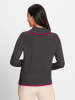Heine Rollkragen-Pullover in anthrazit-pink
