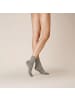 Kunert Socken Sensual Cotton Rollrand in light grey