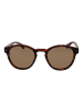 Polaroid Unisex Sonnenbrille Rund Braun