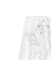 Mr. & Mrs. Panda Glas mit Gravur Bär Schultüte ohne Spruch in Transparent