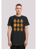 F4NT4STIC T-Shirt Marvel Universe Christmas Lebkuchen Avengers in schwarz
