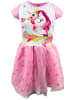 United Essentials Sommerkleid mit Tüll Einhorn in Rosa