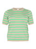 KAFFE curve Strickpullover KClizzy Regular fit in Feather Gray Mel./Green