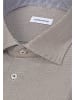 Seidensticker Business Hemd Shaped in Braun