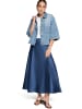 Zero  Blazer-Jacke im Jeans-Look in Light Blue Denim