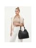 Mandarina Duck Mellow Schultertasche Leder 36 cm in nero