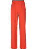 FADENMEISTER BERLIN Bundfaltenhose Viscose in orange