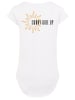 F4NT4STIC Long Cut T-Shirt Sunny side up in weiß