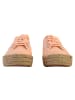 Superga Rope – Low-Top-Sneaker mit Schnürung Rose