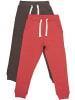 Minymo Kinder Sweat Pants "Basic 37 Sweat Pant (2-Pack)" in Rot