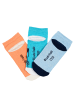 Bluey Bingo Kinder Sneaker Socken 6er Pack in Mehrfarbig
