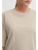 Oxmo Sweatshirt OXSafina in Beige