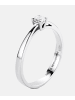 Diamant L'éternel Solitär-Ring aus 585 Weißgold