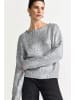 Rich & Royal Strickpullover in silber - 0001