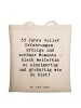 Mr. & Mrs. Panda Strandtasche Spruch 33. Geburtstag mit Spruch in Creme